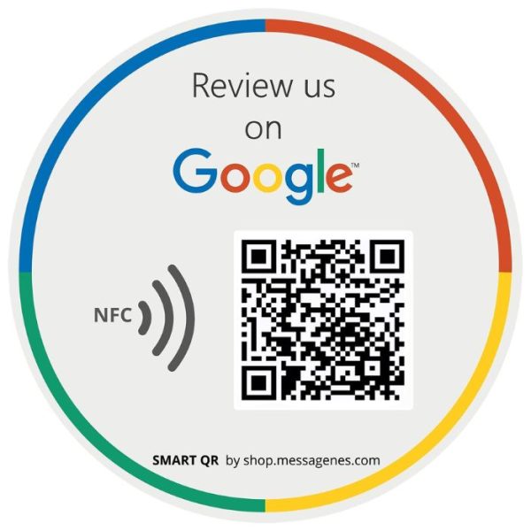 NFC Review Stickers